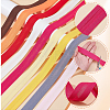 9 Colors Cotton Polyester Ribbon OCOR-PH0005-84-5