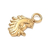 304 Stainless Steel Charms SA-CBAF41E-01B-G-2