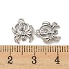 Brass Micro Pave Cubic Zirconia Charms LS-KK-Q809-01P-3