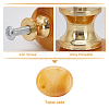 Natural Topaz Jade Drawer Knobs FIND-WH0056-40P-03-4