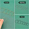 90Pcs 9 Style 304 Stainless Steel & 316L Surgical Stainless Steel Earring Findings STAS-UN0032-03-4