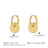 304 Stainless Steel Hoop Dangle Earrings for Women AF5026-5-2