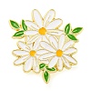 Flower Theme Enamel Pins JEWB-D024-01A-G-1