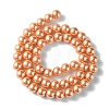 Eco-Friendly Dyed  Glass Pearl Round Beads Strands HY-A002-8mm-RB057-3