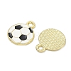 Alloy Enamel Pendants AL-CBAD1A5-01E-G-2