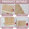 Wood Jewelry Display Stand ODIS-WH0030-177B-3