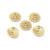 Rack Plating Brass Beads Caps KK-B088-03A-G-1