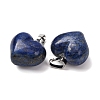 Natural Mixed Gemstone Pendants G-B188-04P-4