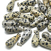 Natural Dalmatian Jasper Pendants G-T081-24-1