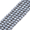 Electroplate Glass Beads Strands LS-EGLA-A034-P3mm-A16-1