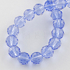 Transparent Glass Bead Strands GLAA-R095-10mm-26-2