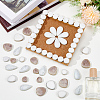 500G 4 Styles Porcelain Mosaic Tiles PORC-SP0001-19-4
