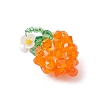 Glass Seed Beaded Pendants PALLOY-MZ01238-01-3