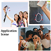 3Pcs Cherry Acrylic & ABS Plastic Bead Mobile Straps AJEW-ME0003-41-5