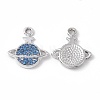 Alloy Rhinestone Pendants ALRI-K049-09A-2