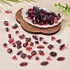 125G Gradient Color Transparent Glass Beads GLAA-TA0003-58D-5