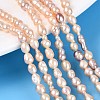 Natural Nucleated Pearl Beads Strands PEAR-N012-02P-02-1