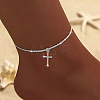 Alloy Chain Anklets for Women WGC4CD6-03-1