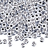 1000Pcs Craft Style Acrylic Beads MACR-PA0001-77-7