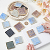 500G Square Porcelain Cabochons Mosaic Pieces Sets PORC-SP0001-26-3