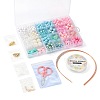 DIY Colorful Bead & Pendant Kid Jewelry Set Making Kit DIY-LS0004-07-6