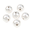 Round Brass European Beads KK-G512-08S-1