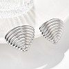 304 Stainless Steel Studs Earrings for Women EJEW-K306-22P-3