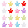 20Pcs Transparent Acrylic Pendants MACR-TADJ0001-05-2
