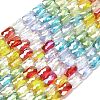 Electroplate Glass Beads Strands EGLA-P068-01A-11-1