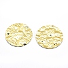 Brass Pendants KK-P155-14G-NR-2