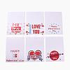 Rectangle Paper Greeting Cards DIY-F096-15-2