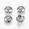 Tarnish Resistant 304 Stainless Steel Bead Cap STAS-E145-06P-2