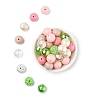 40Pcs 8 Styles Acrylic Beads OACR-FS0004-10-2