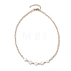 Glass Beads Necklaces NJEW-JN04721-5