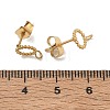 304 Stainless Steel Stud Earring Findings SA-CBA22DE-05G-02-3