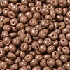 6/0 Opaque Baking Paint Glass Seed Beads SEED-M012-02A-02-3