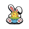 Easter Rabbit Silicone Beads SIL-V002-05A-1