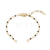 Natural Spinel Handmade Beaded Chains Bracelet Making AJEW-JB00907-01-1