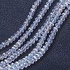 Electroplate Glass Beads Strands X-EGLA-A034-T10mm-B02-1