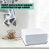 Carbon Steel Coffee Machine Organizer with Coffee Pod Drawer Holder AJEW-WH0696-589-5