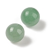 Natural Green Aventurine No Hole Sphere Beads G-K353-04B-02-2