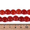 Dyed Natural White Jade Beads Strands G-T143-16M-5