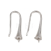 Rack Plating Brass Earring Hooks KK-CBAA482-01P-1