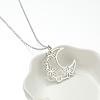 304 Stainless Steel Hollow Pendant Necklaces FS-WGE7531-02-1