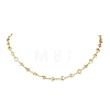 304 Stainless Steel Heart Star Link Chain Necklaces NJEW-JN05618-3