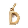 304 Stainless Steel Charms SA-CBABF3F-01G-D-1