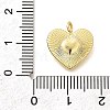 Brass Charms KK-S508-41G-01-3