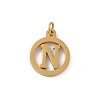 304 Stainless Steel Charms
with Jump Ring STAS-R001-02G-N-1