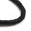 Handmade Polymer Clay Heishi Beads Stretch Bracelets BJEW-JB05307-4