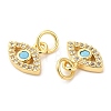 Eco-Friendly Brass Micro Pave Cubic Zirconia Charms ZIRC-F083-018G-01-RS-3